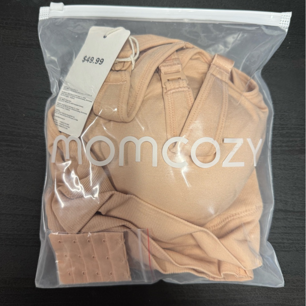 Seamless Pumping and Breastfeeding Bra MomCozy NWT - Picture 8 of 10
